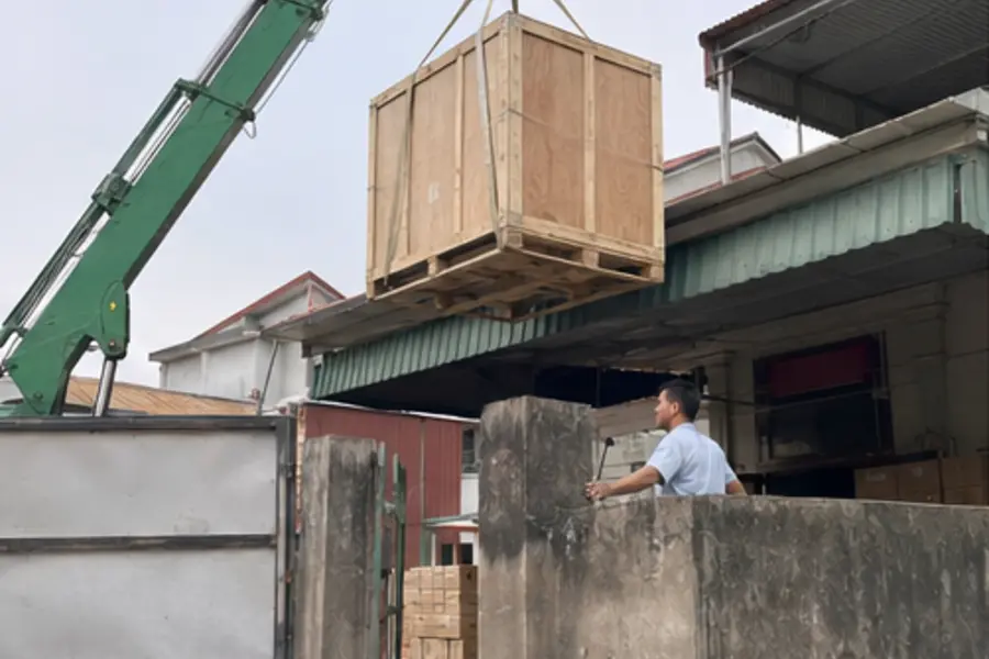 Kiện hàng khó bốc xếp