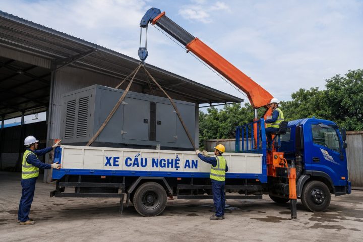 Xe Cẩu Tự Hành Tại Hoàng Mai