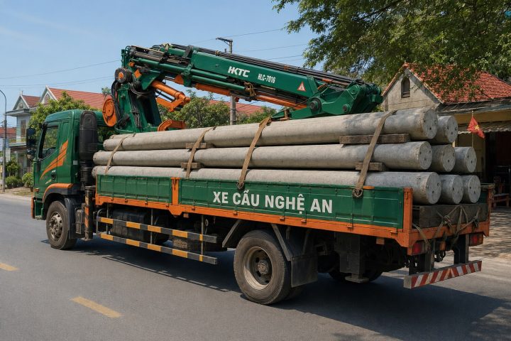 Dịch Vụ Cẩu Cột Điện