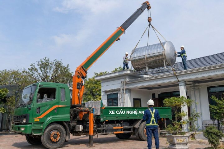 Dịch Vụ Cẩu Cột Điện